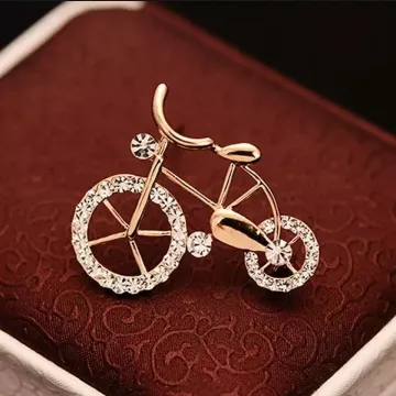 Unique Bicycle Fashionable Retro Brooch / Pin